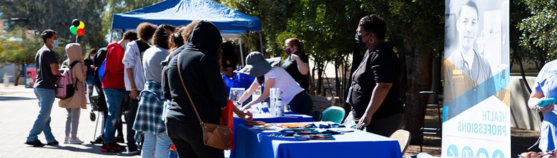 An event at downtown campus.